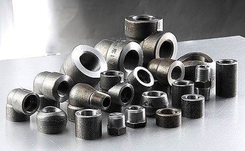 CARBON MILD STEEL THREADED PIPE FITTINGS