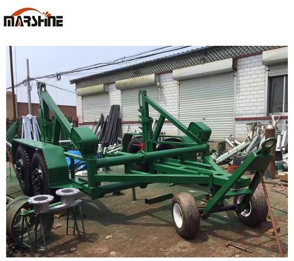 Used Cable Drum Trailer by NINGBOMARSHINEPOWERTECHNOLOGYCO.LTD., used ...