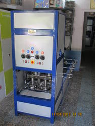Single Die Double Roll Plate Making Machine