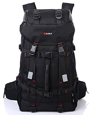 Kaka Black Hiking Bag