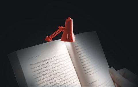 Red Reading Lamp