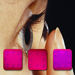 SECRET INVISIBLE PLAYING CARDS CONTACT LENSES