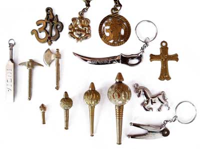 Brass Key Chains