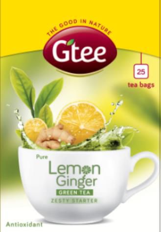 Lemon and Ginger Green Tea