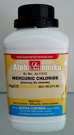 Mercuric Chloride Ar, CAS No. : 7487-94-7