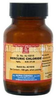 Mercuric Chloride Extra Pure, CAS No. : 7487-94-7