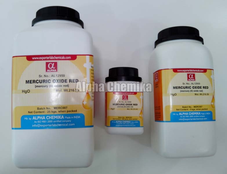 Mercuric Oxide Red Extra Pure