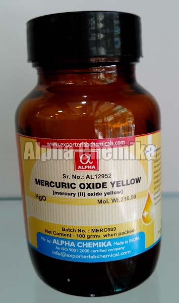 Mercuric Oxide Yellow Extra Pure