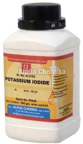 ALPHA CHEMIKA Potassium Iodide Ar, CAS No. : 7681-11-0