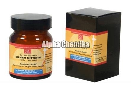 ALPHA CHEMIKA Silver Nitrate, Style : (reagent for arsenic)
