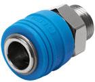 Self-closing connectors Couplings