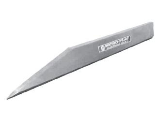 straight edge steel bevelled