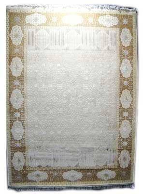 Hand Knotted  Wool & Silk Carpet -05