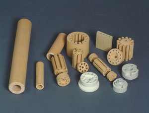 Cordierite Refractory Tubes & Bobbin Set