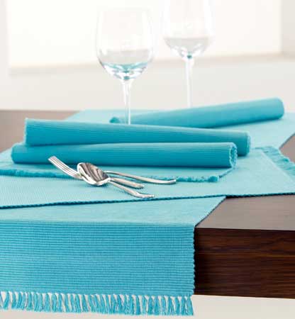 Ribbed Table  Runner