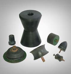 Rubber Mountings, Hardness : 55-80 Shore A