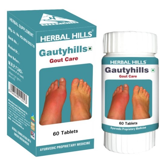Gautyhills 60 Tablets - gout care