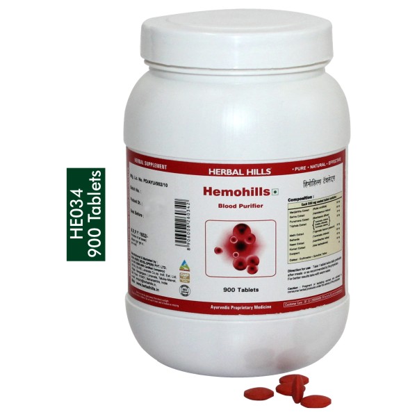 Hemohills - Value Pack 900 Tablets