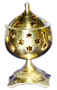 Brass Goblet Diya