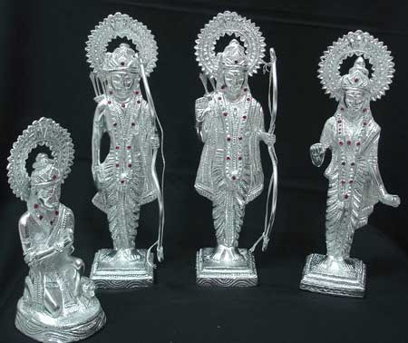 White Metal Ram Darbar