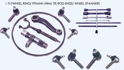 Flywheel Ring/Pitman Arm/Tie Rod Ends/Wheel Spanners
