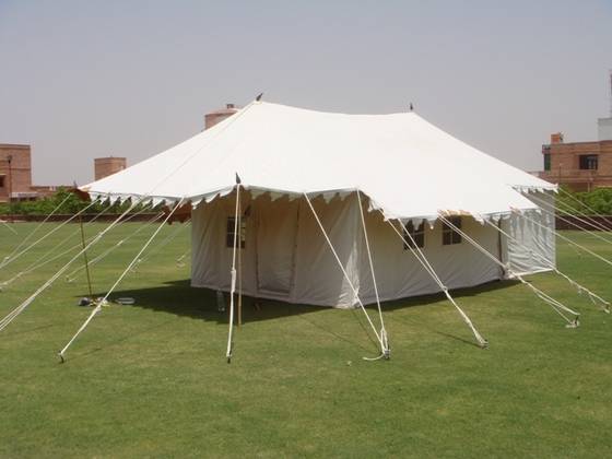 Cotton Swiss Cottage Tent, for Camping, Size : Multisizes