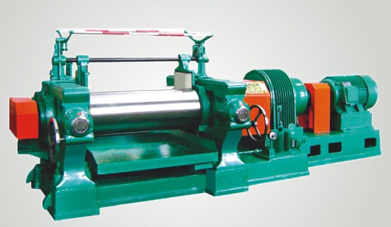 Two roll rubber mixing mill