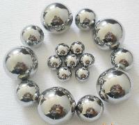 Silver Plain Carbon Steel Balls, Shape : Round