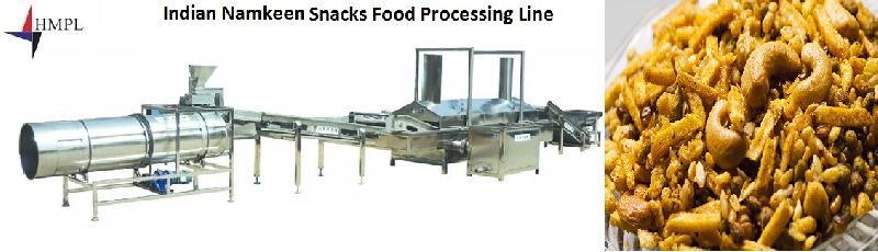 Indian Namkeen Snacks Food Processing Line