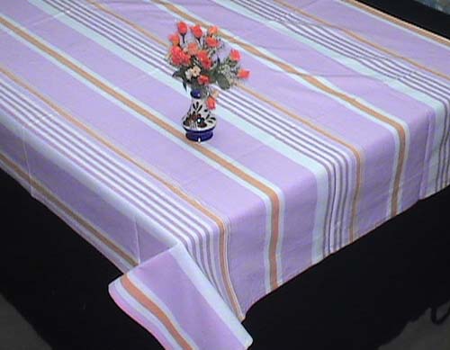 Striped Cotton Table Cloths