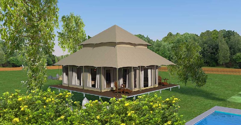 Villa luxury tent
