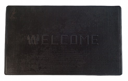 Rubber Pin Mat with Welcome