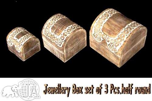 Wooden Jewellery Box - 001