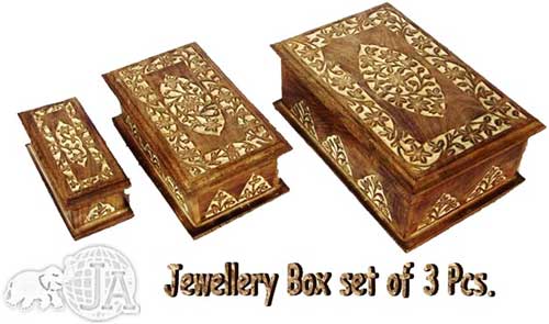 Wooden Jewellery Box - 002