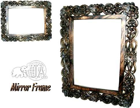 Wooden Mirror Frame - 001