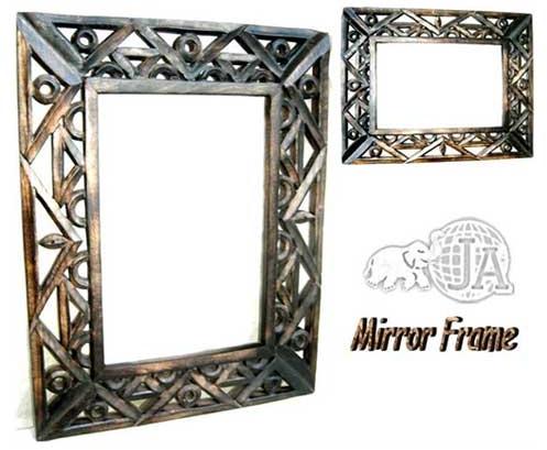 Wooden Mirror Frame - 002