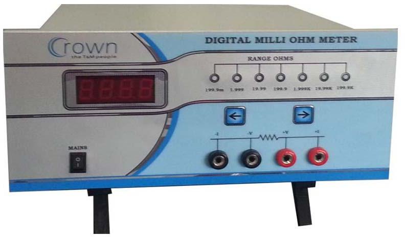 Digital Milli Ohm Meter