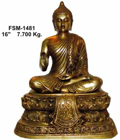 Brass Buddha Statue BBS-01