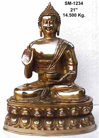 Brass Buddha Statue BBS - 04