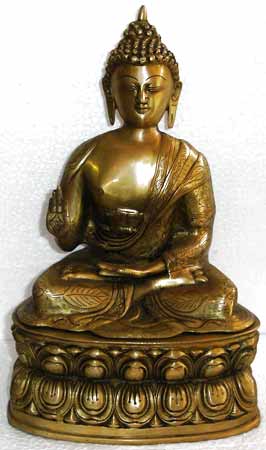 Brass Buddha Statue BBS - 07