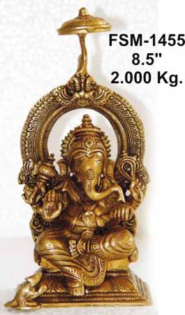 Smar Brass Ganesh Statue- G-31