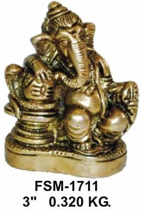 Brass Ganesh Statue- Gs-05