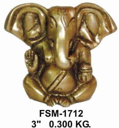 Brass Ganesh Statue- Gs-06
