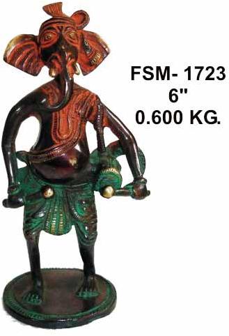 Brass Ganesha Statue G-10