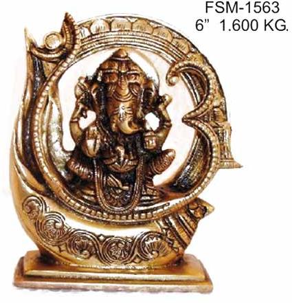 Brass Ganesha Statue- G-16
