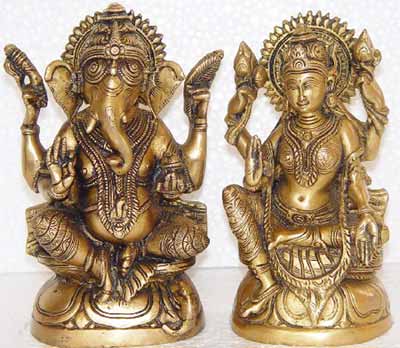 Smart Brass Ganesha Statue LG-01