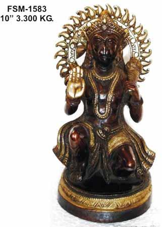 Brass Hanuman Statue- Bhs-09