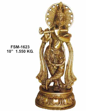 Brass Krishna Statues- BK- 11