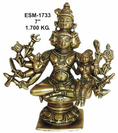 Brass Shiva Statue BSS-09