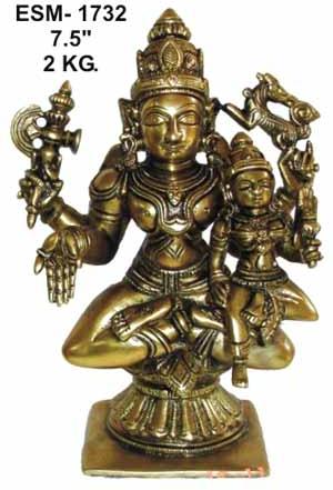 Brass Shiva Statue- Bss-13
